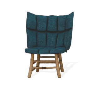 Modern Emerald Fabric Chair